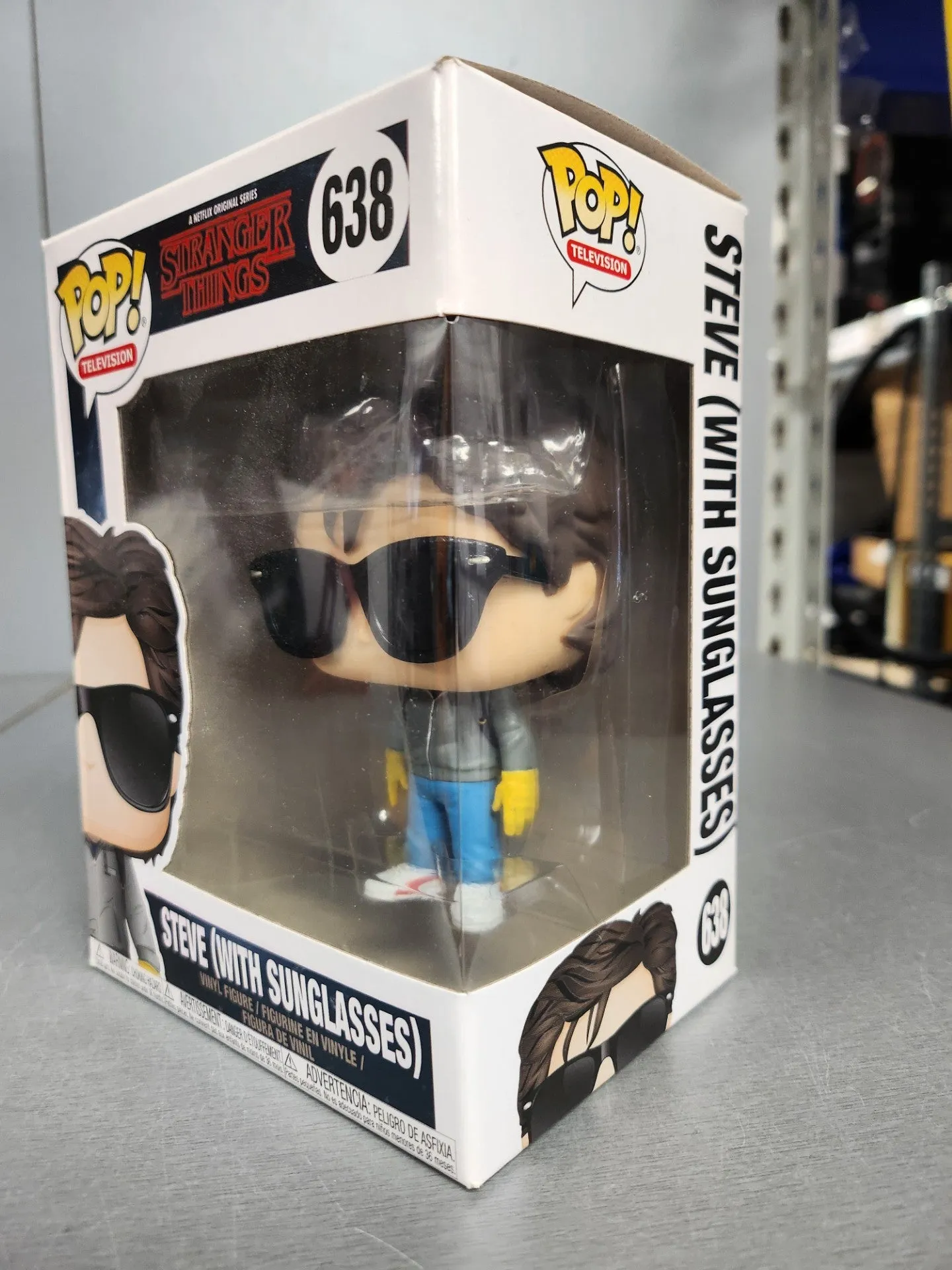 ** Collection Only ** Funko Pop Steve (with Sunglasses) Stranger Things