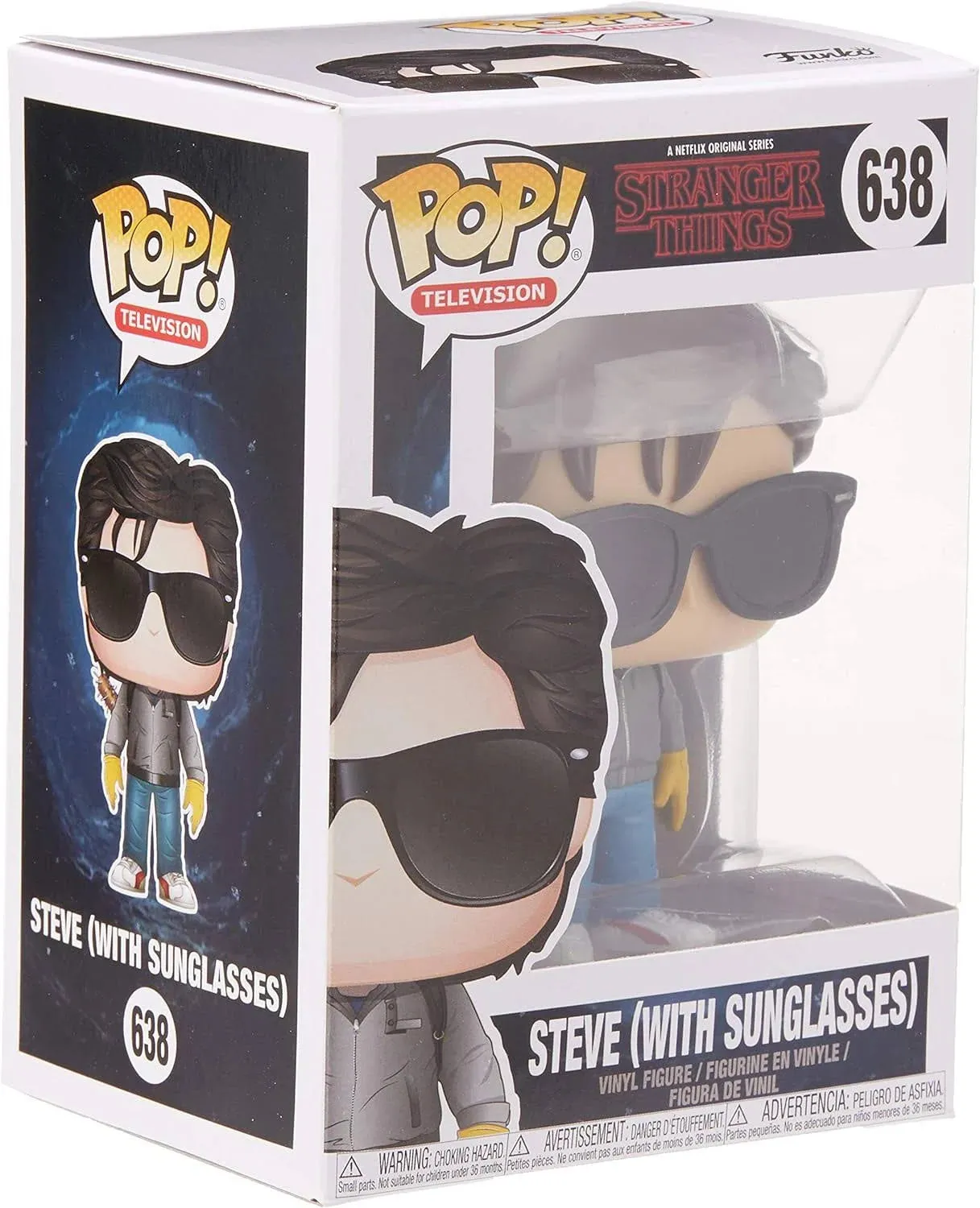 ** Collection Only ** Funko Pop Steve (with Sunglasses) Stranger Things