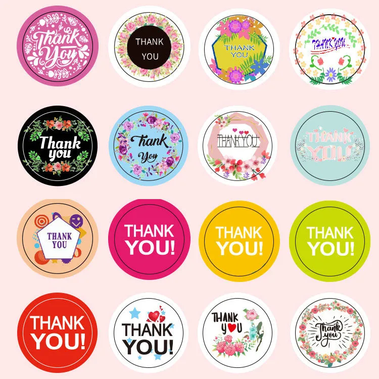 25MM Merry Xmas Christmas Stickers Roll Labels