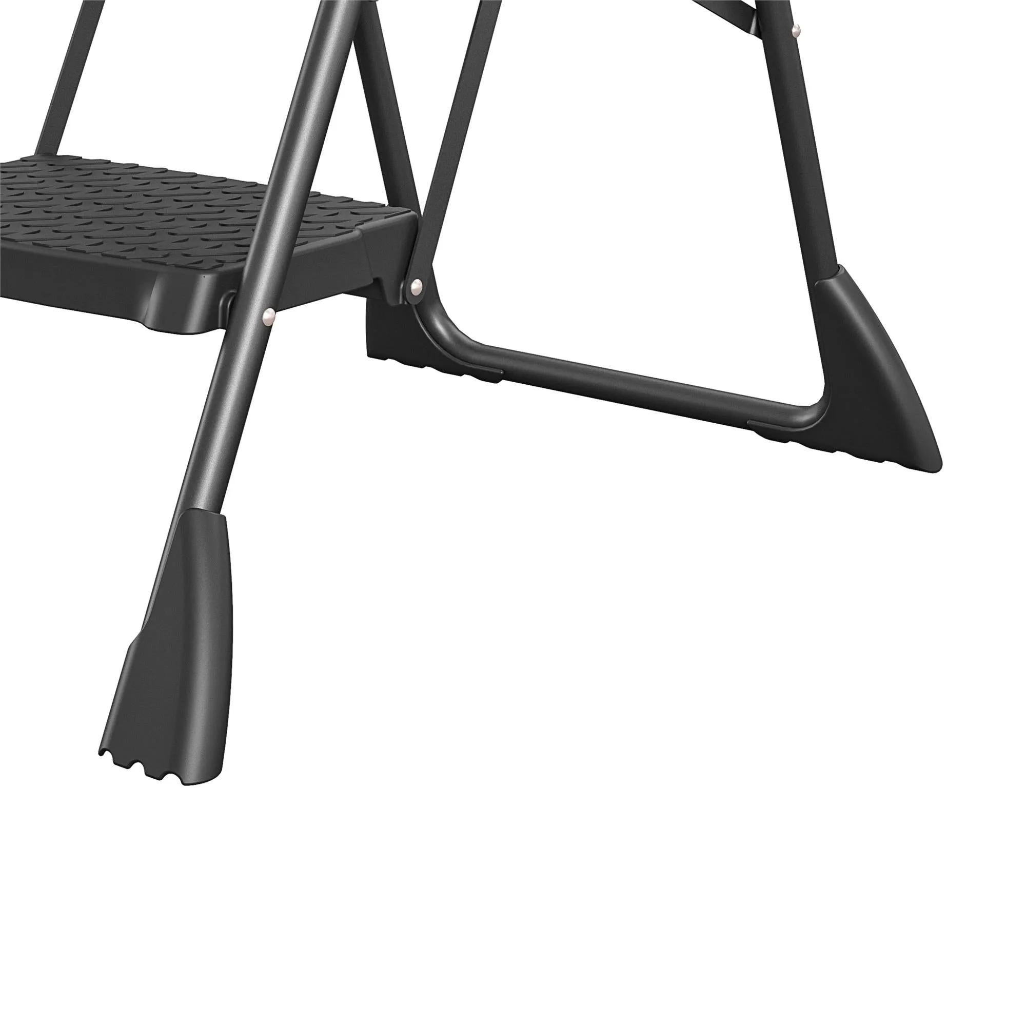 3-Step Folding Step Stool with Tray
