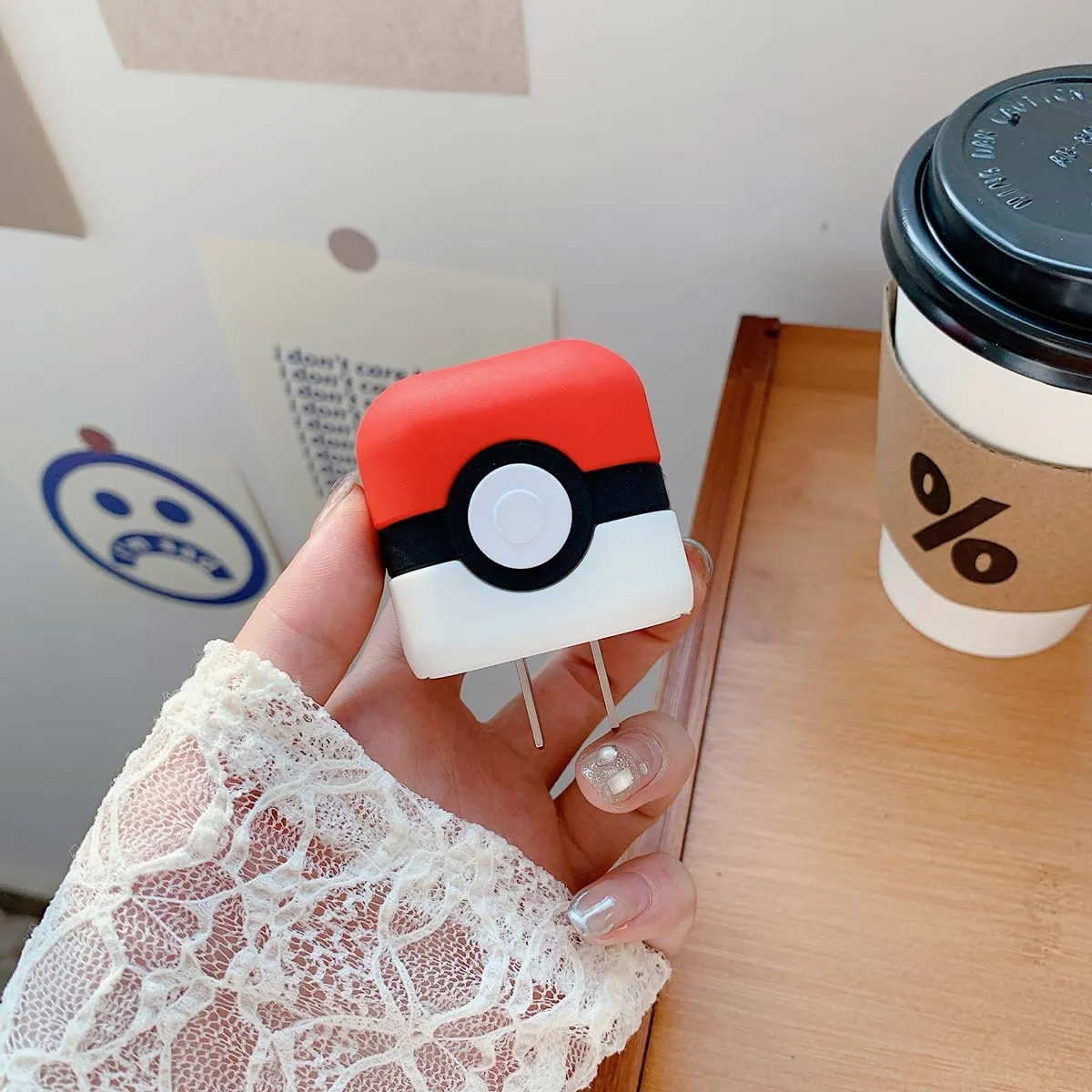 3D Cute Cartoon Series Fast Charger Protector for iPhone 18W 20W