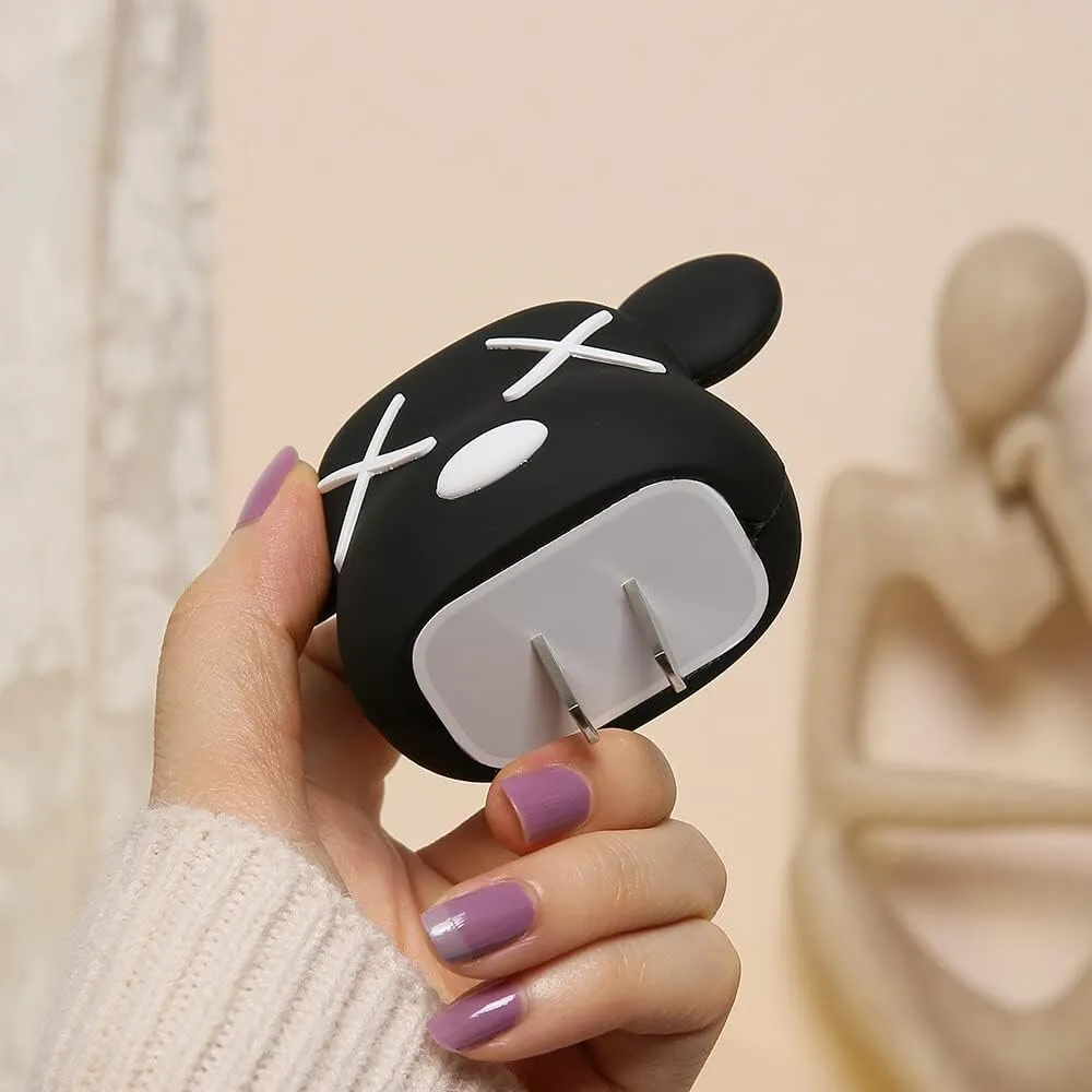 3D Cute Cartoon Series Fast Charger Protector for iPhone 18W 20W