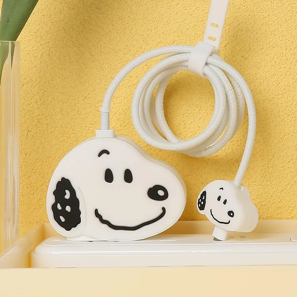 3D Cute Cartoon Series Fast Charger Protector for iPhone 18W 20W