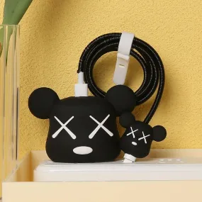 3D Cute Cartoon Series Fast Charger Protector for iPhone 18W 20W