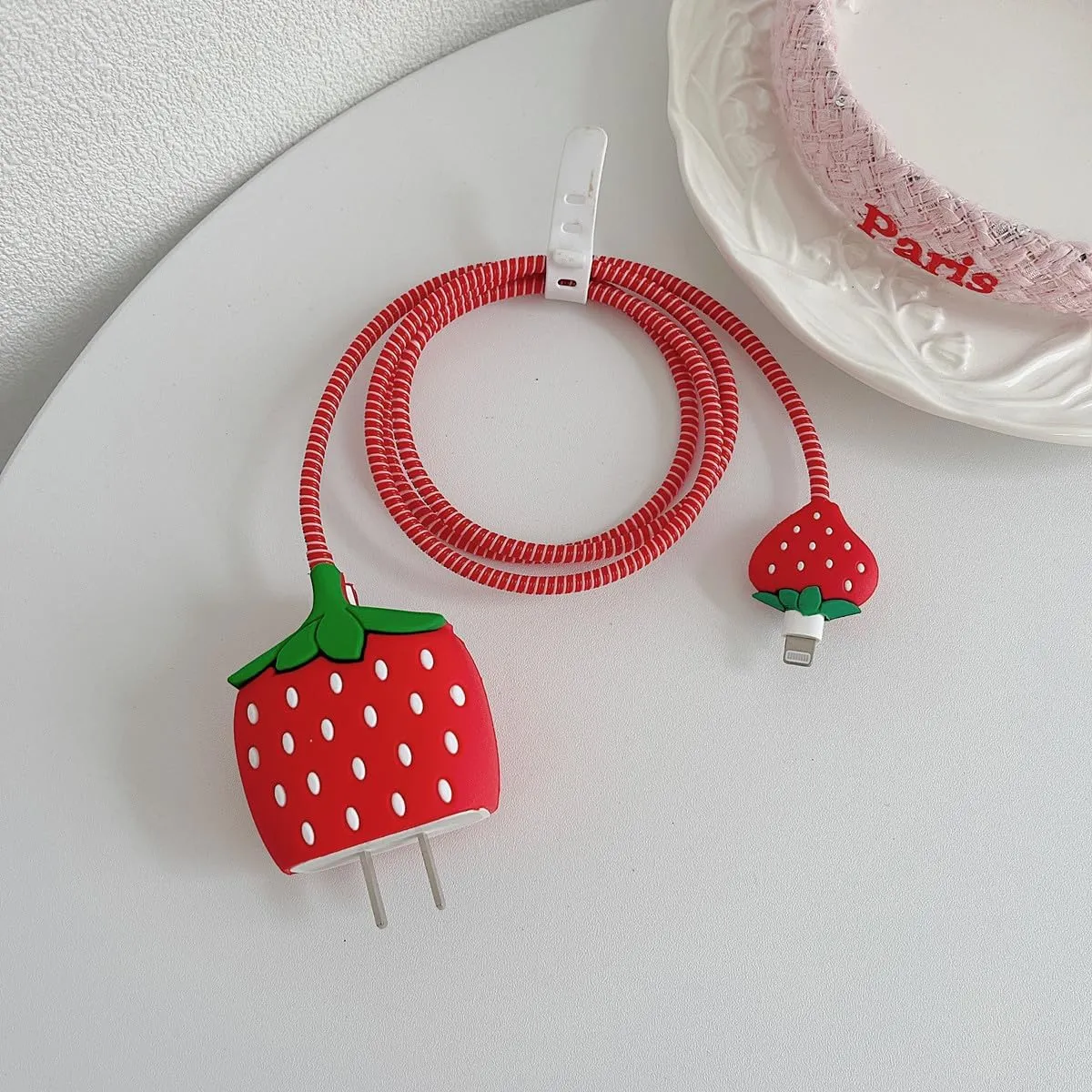 3D Cute Cartoon Series Fast Charger Protector for iPhone 18W 20W