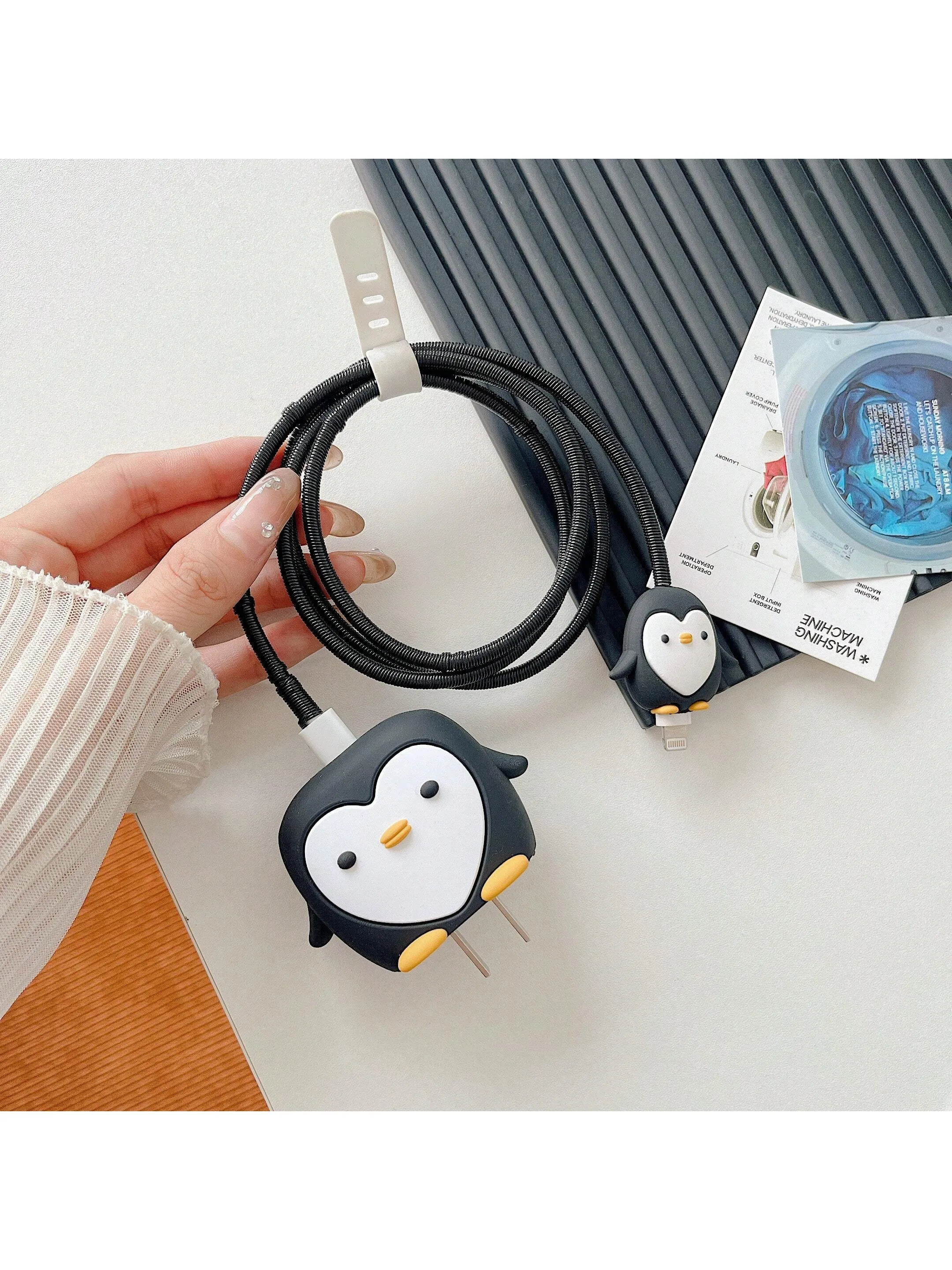 3D Cute Cartoon Series Fast Charger Protector for iPhone 18W 20W