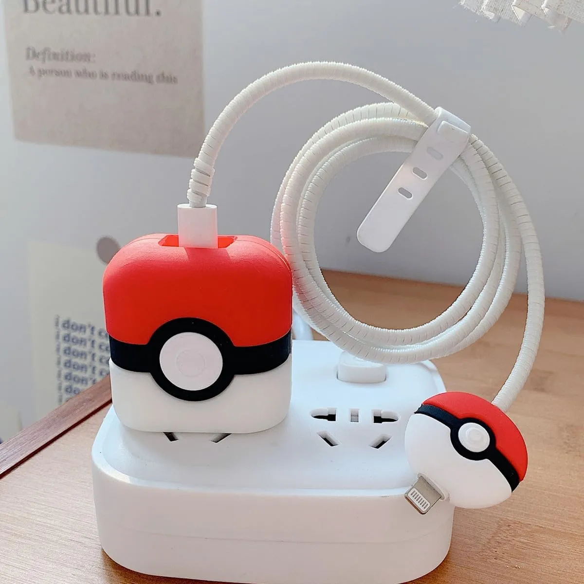 3D Cute Cartoon Series Fast Charger Protector for iPhone 18W 20W