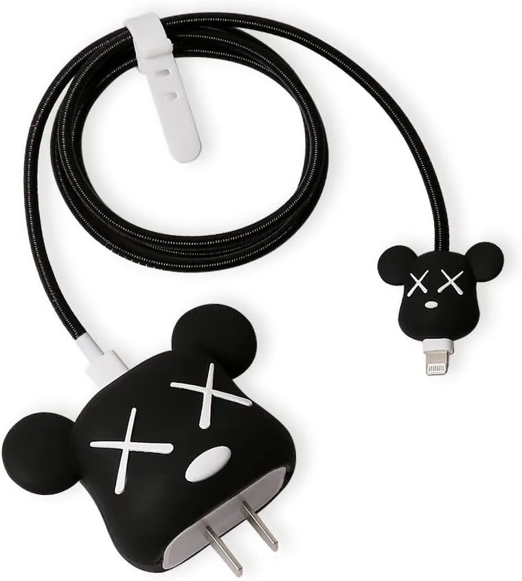 3D Cute Cartoon Series Fast Charger Protector for iPhone 18W 20W