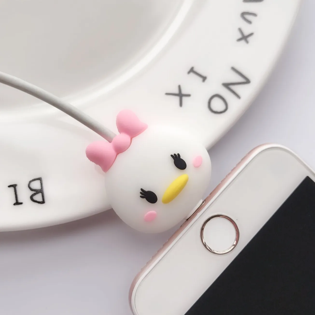3D Cute Cartoon Series Fast Charger Protector for iPhone 18W 20W