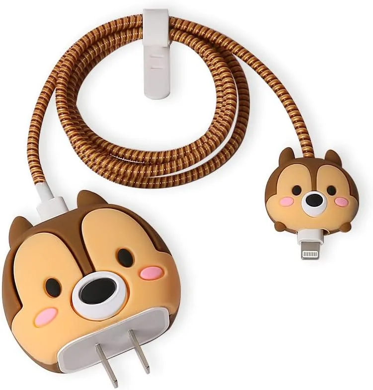 3D Cute Cartoon Series Fast Charger Protector for iPhone 18W 20W