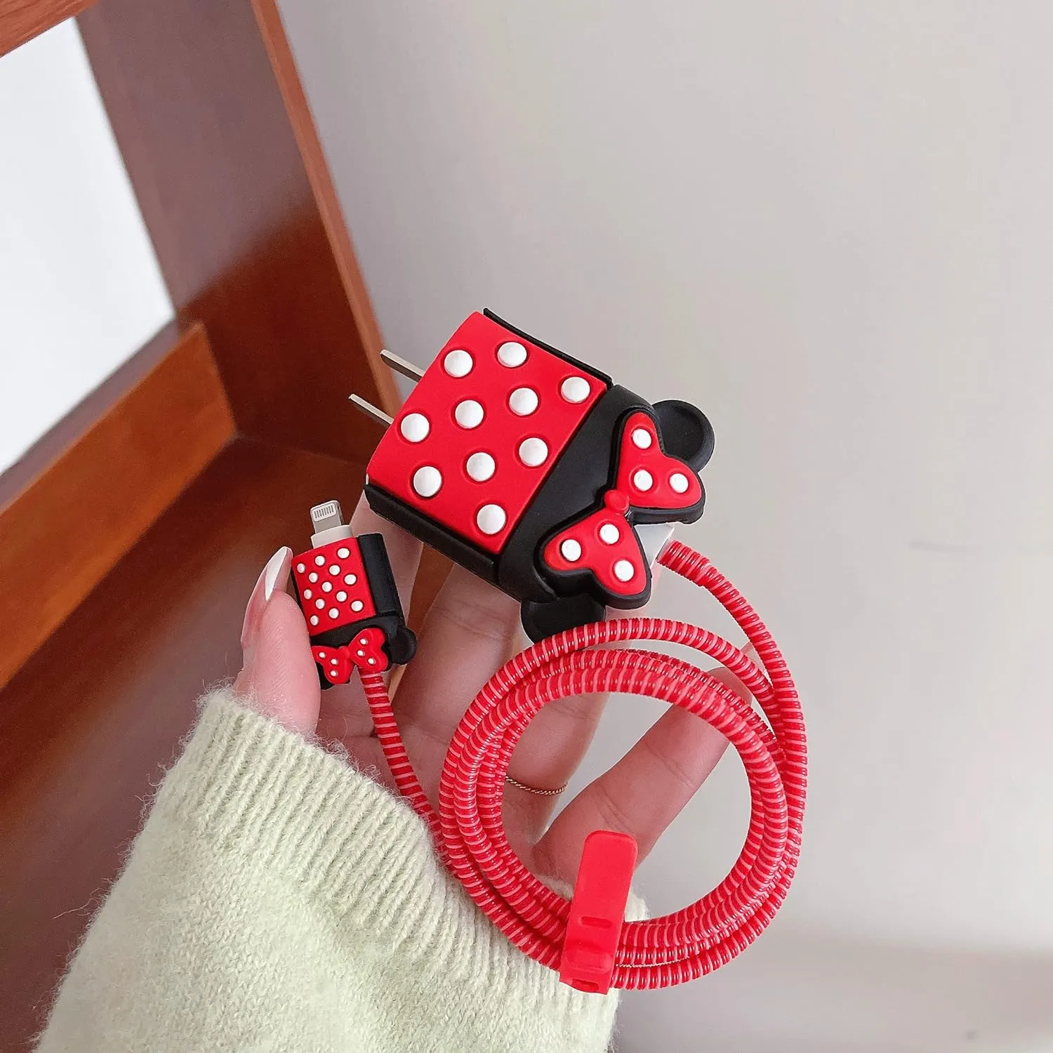 3D Cute Cartoon Series Fast Charger Protector for iPhone 18W 20W