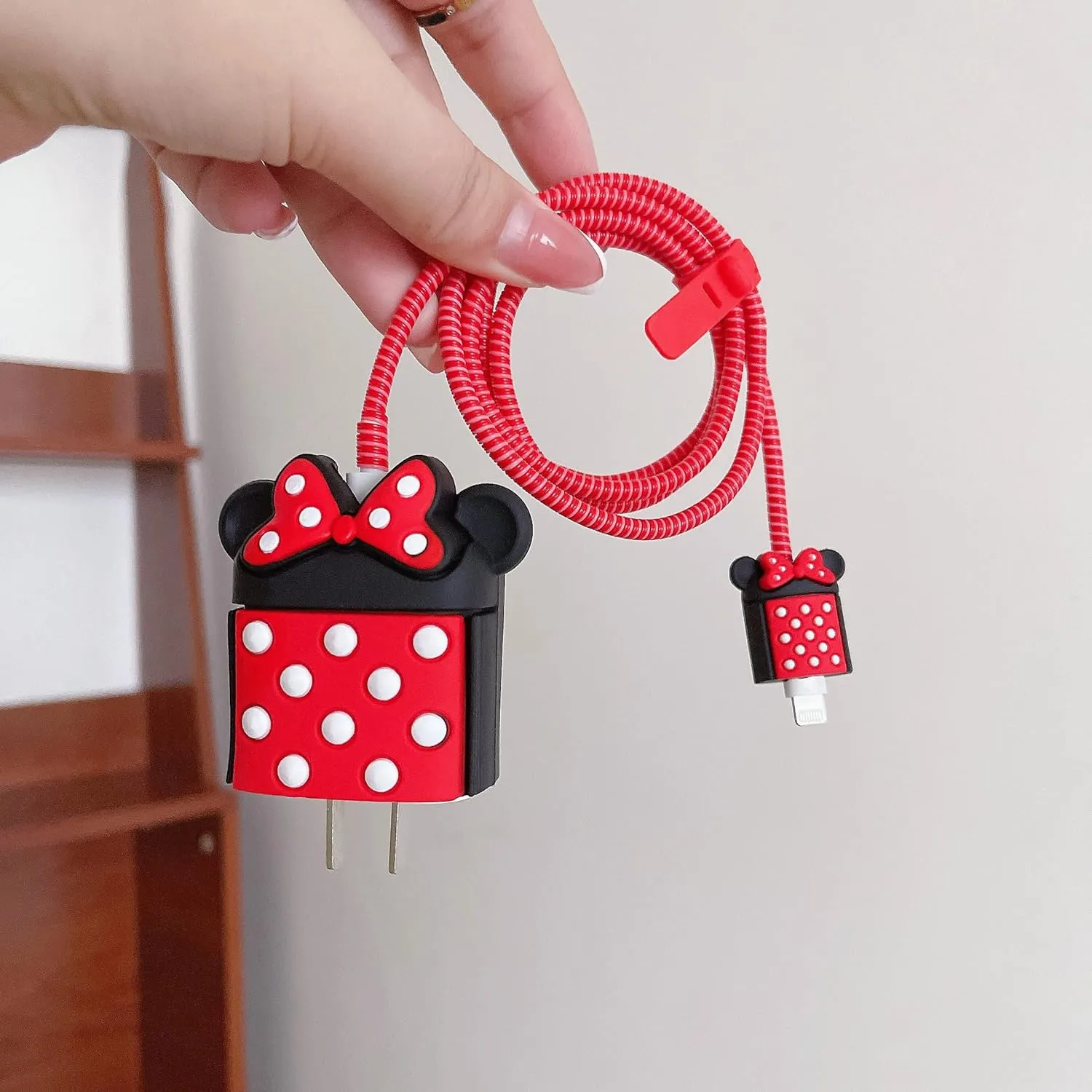 3D Cute Cartoon Series Fast Charger Protector for iPhone 18W 20W