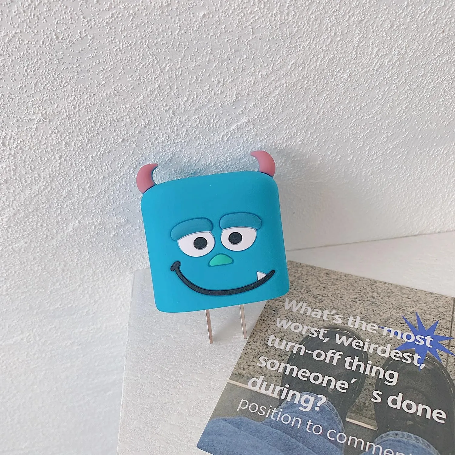 3D Cute Cartoon Series Fast Charger Protector for iPhone 18W 20W