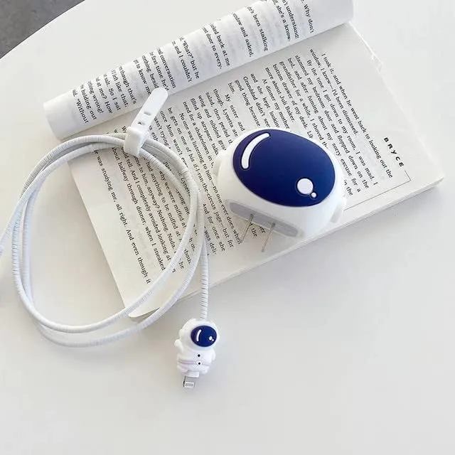 3D Cute Cartoon Series Fast Charger Protector for iPhone 18W 20W