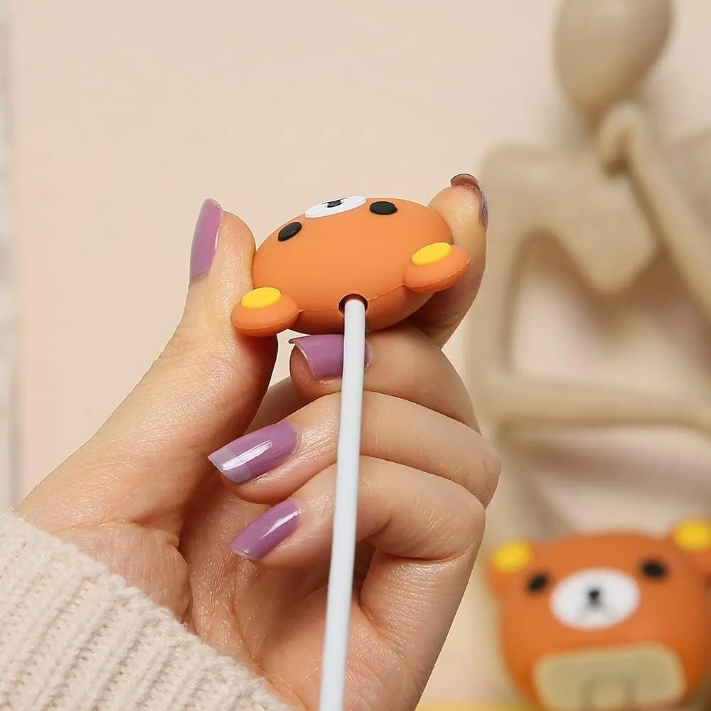 3D Cute Cartoon Series Fast Charger Protector for iPhone 18W 20W