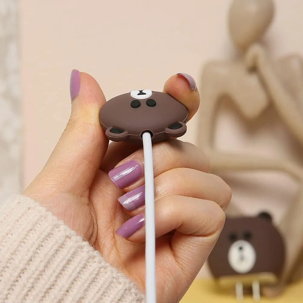 3D Cute Cartoon Series Fast Charger Protector for iPhone 18W 20W