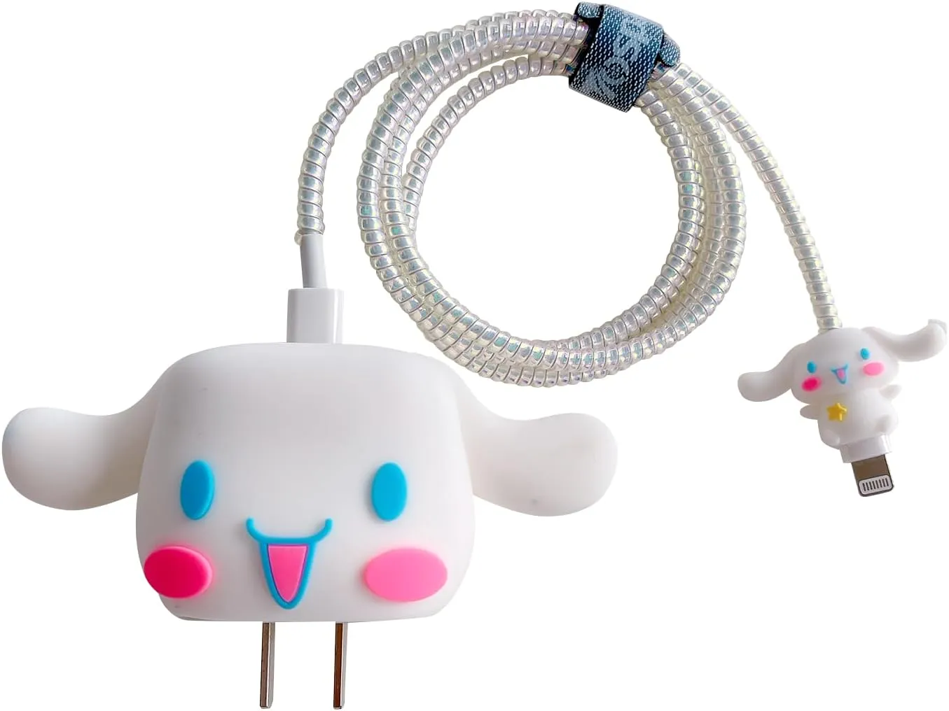3D Cute Cartoon Series Fast Charger Protector for iPhone 18W 20W