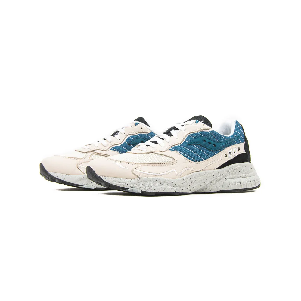 3D Grid Hurricane (Cream/Blue)