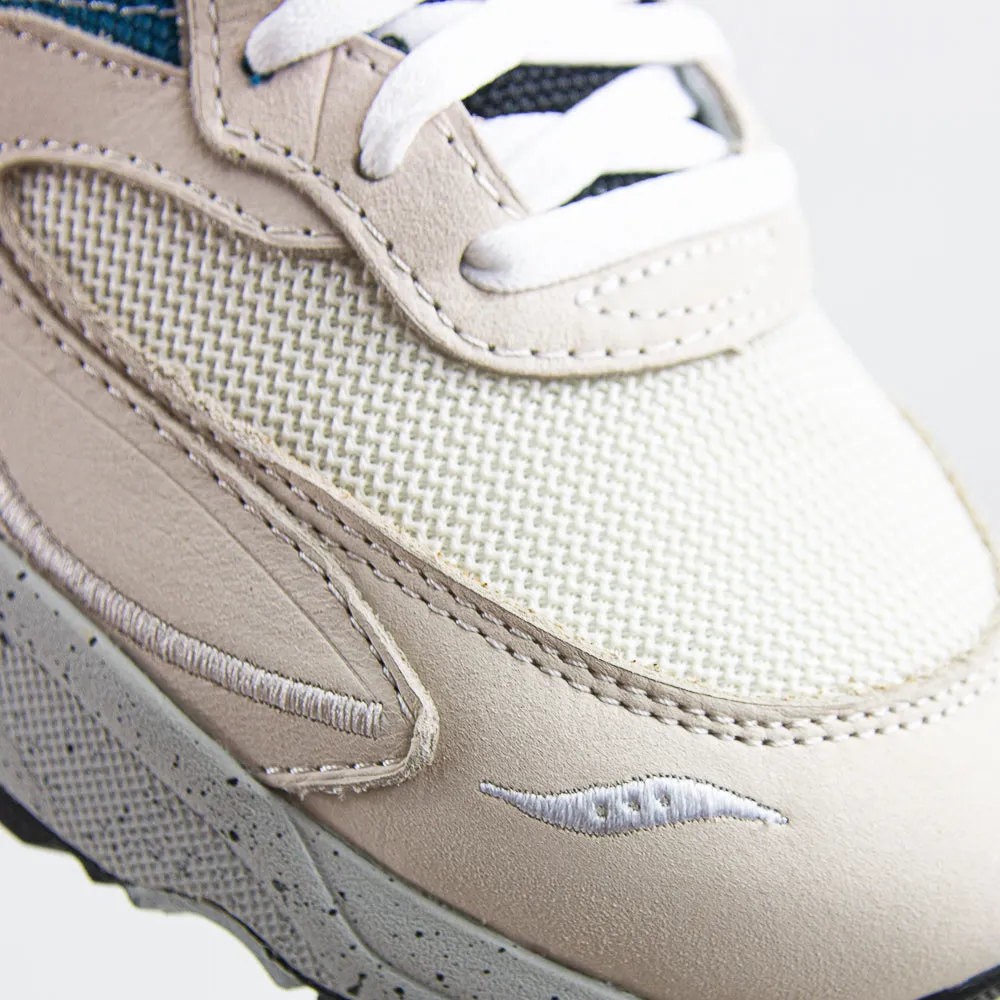 3D Grid Hurricane (Cream/Blue)
