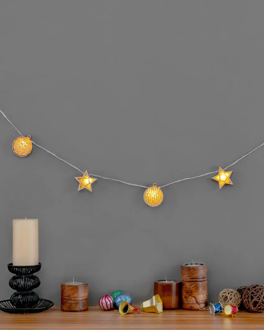 3D Rio Star & Bobbles Bunting | 118 x 3 inches