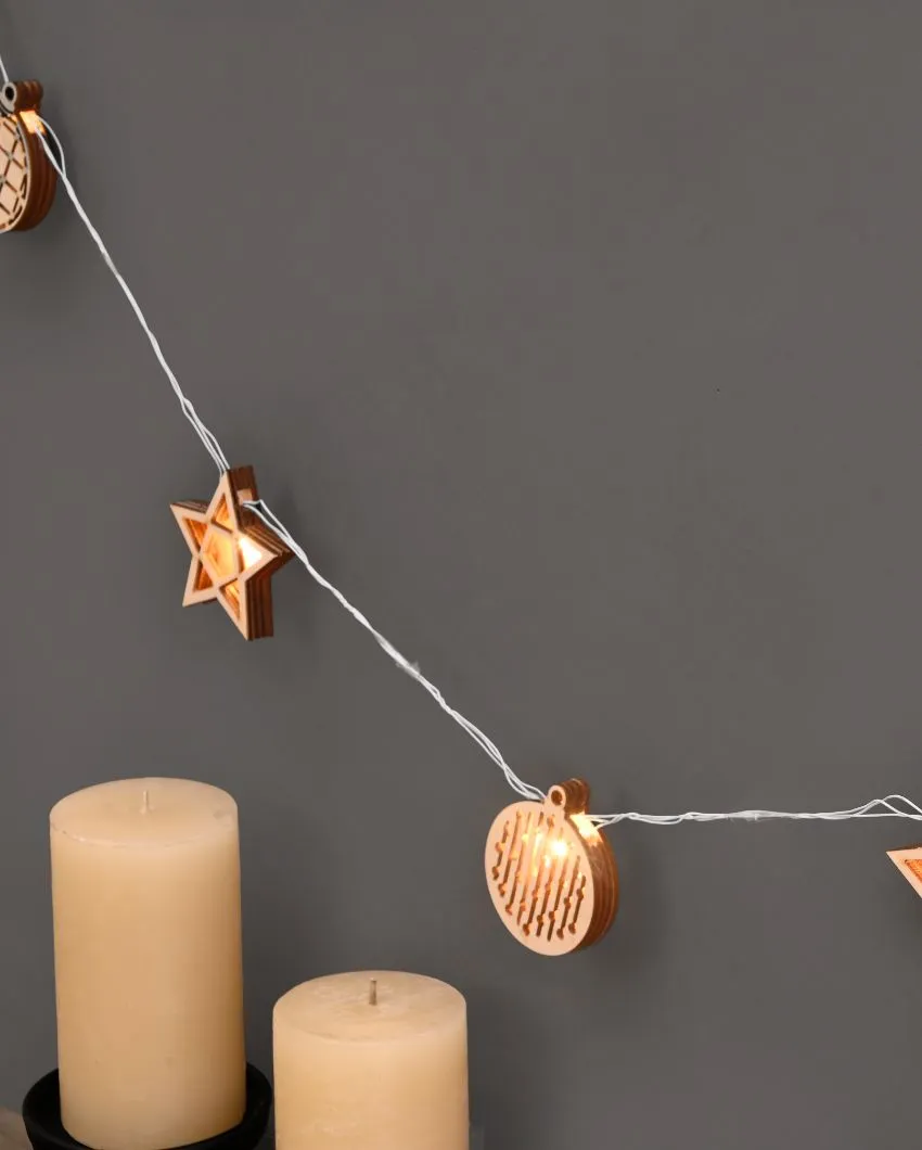3D Rio Star & Bobbles Bunting | 118 x 3 inches