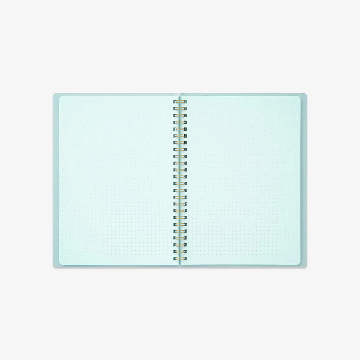 A5 RING NOTEBOOK W. DOT GRID // BLUE