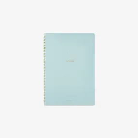 A5 RING NOTEBOOK W. DOT GRID // BLUE