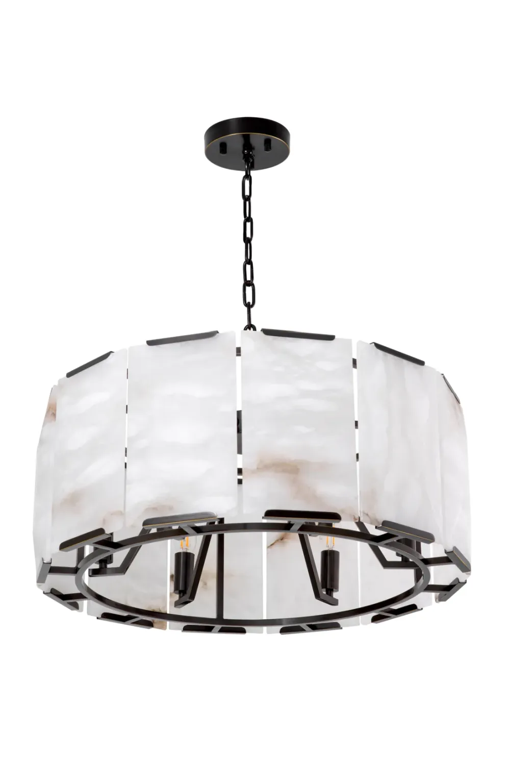 Alabaster Panels Chandelier | Eichholtz Ortiz