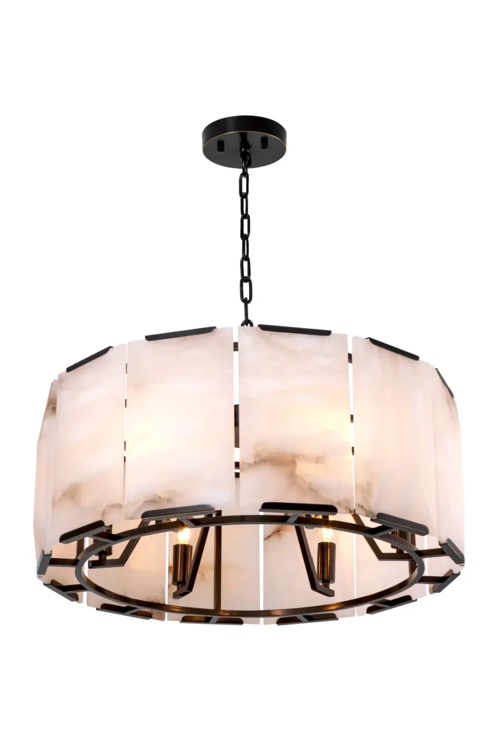 Alabaster Panels Chandelier | Eichholtz Ortiz