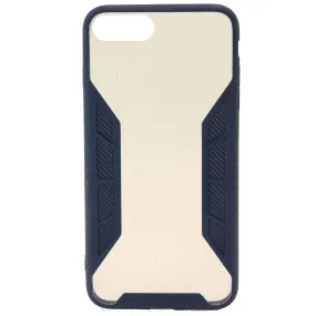 Apple iPhone 7/8 Plus Grid Gel Case Blue