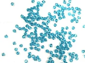 Aqua Blue New Cut Glass Crystal Beads