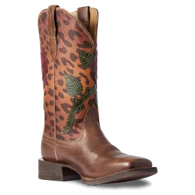 Ariat Ladies Circuit Rosa Cedar & Leopard Print Boots 10038278