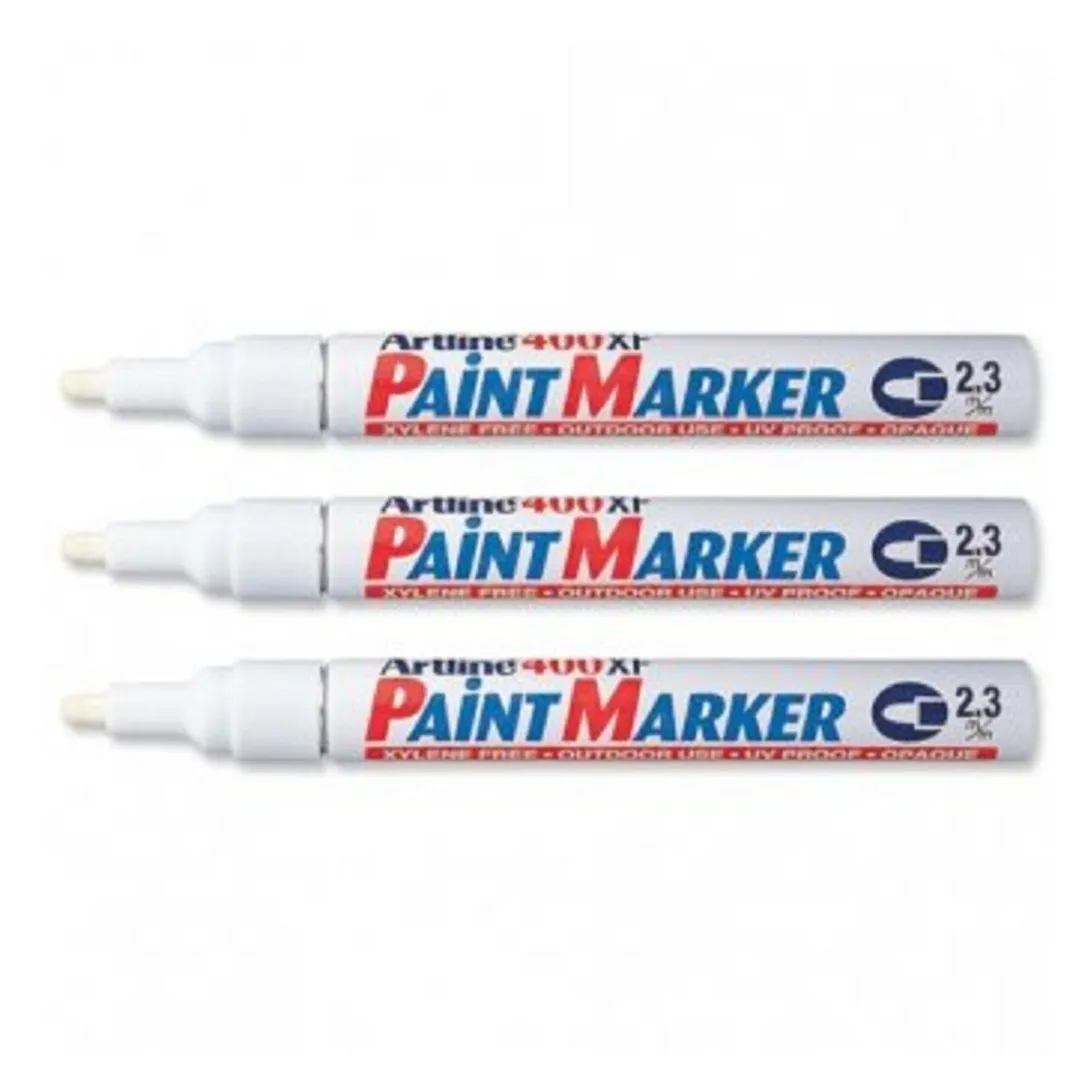 Artline Paint Marker 400XF (Pack of 10) yellow