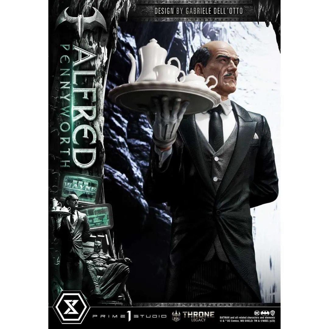 Batman (Comics) Alfred Pennyworth Throne Legacy Statue by Prime 1 Studios