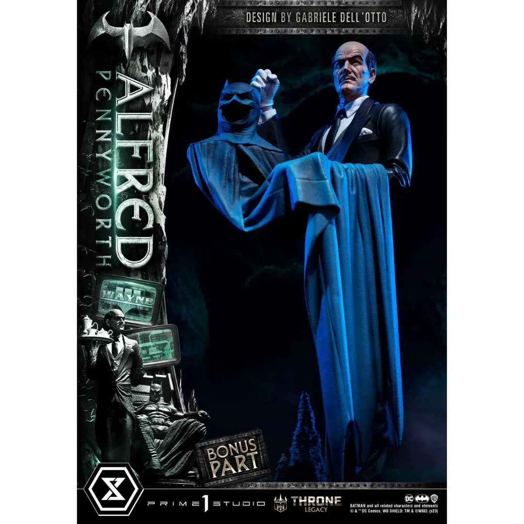 Batman (Comics) Alfred Pennyworth Throne Legacy Statue by Prime 1 Studios