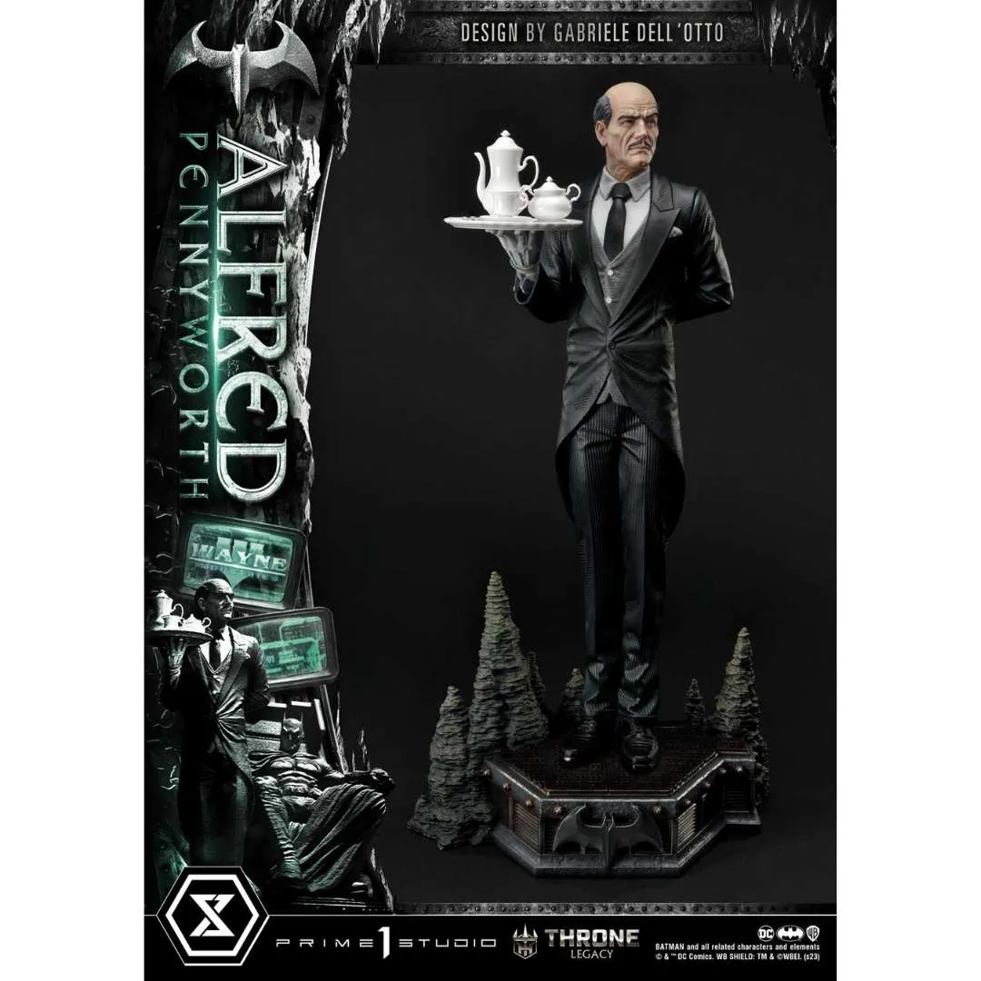 Batman (Comics) Alfred Pennyworth Throne Legacy Statue by Prime 1 Studios