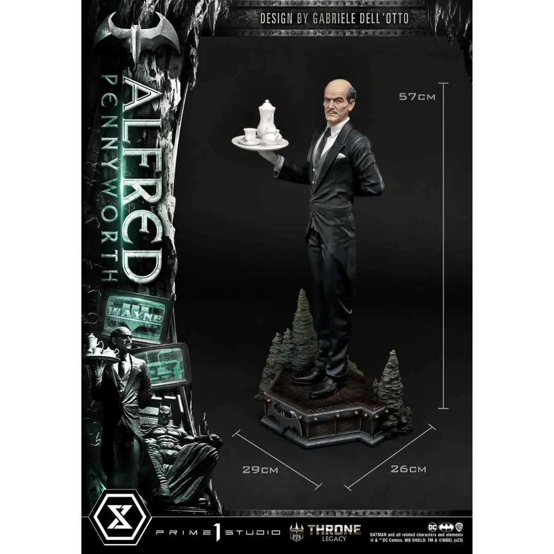 Batman (Comics) Alfred Pennyworth Throne Legacy Statue by Prime 1 Studios