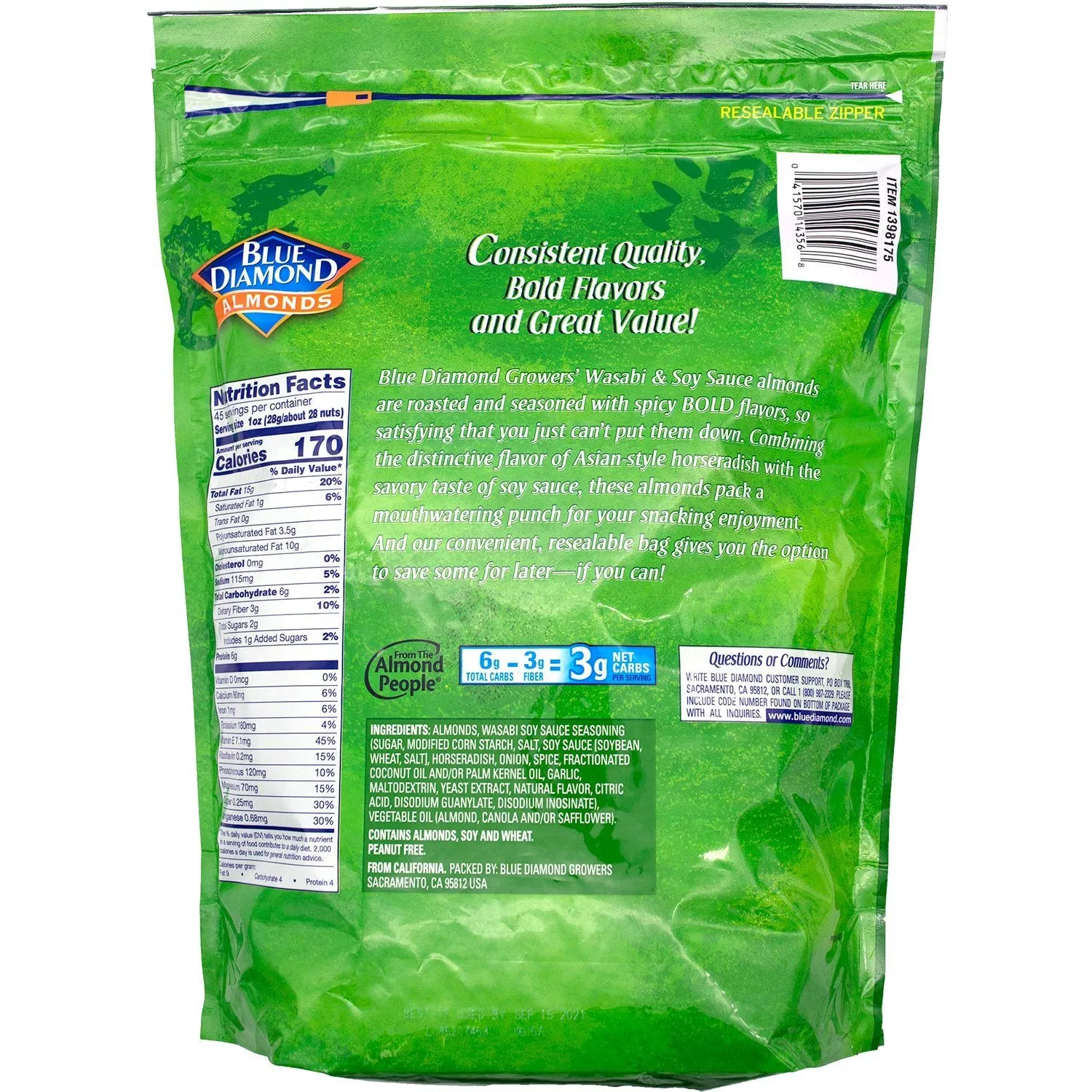 Blue Diamond Almonds