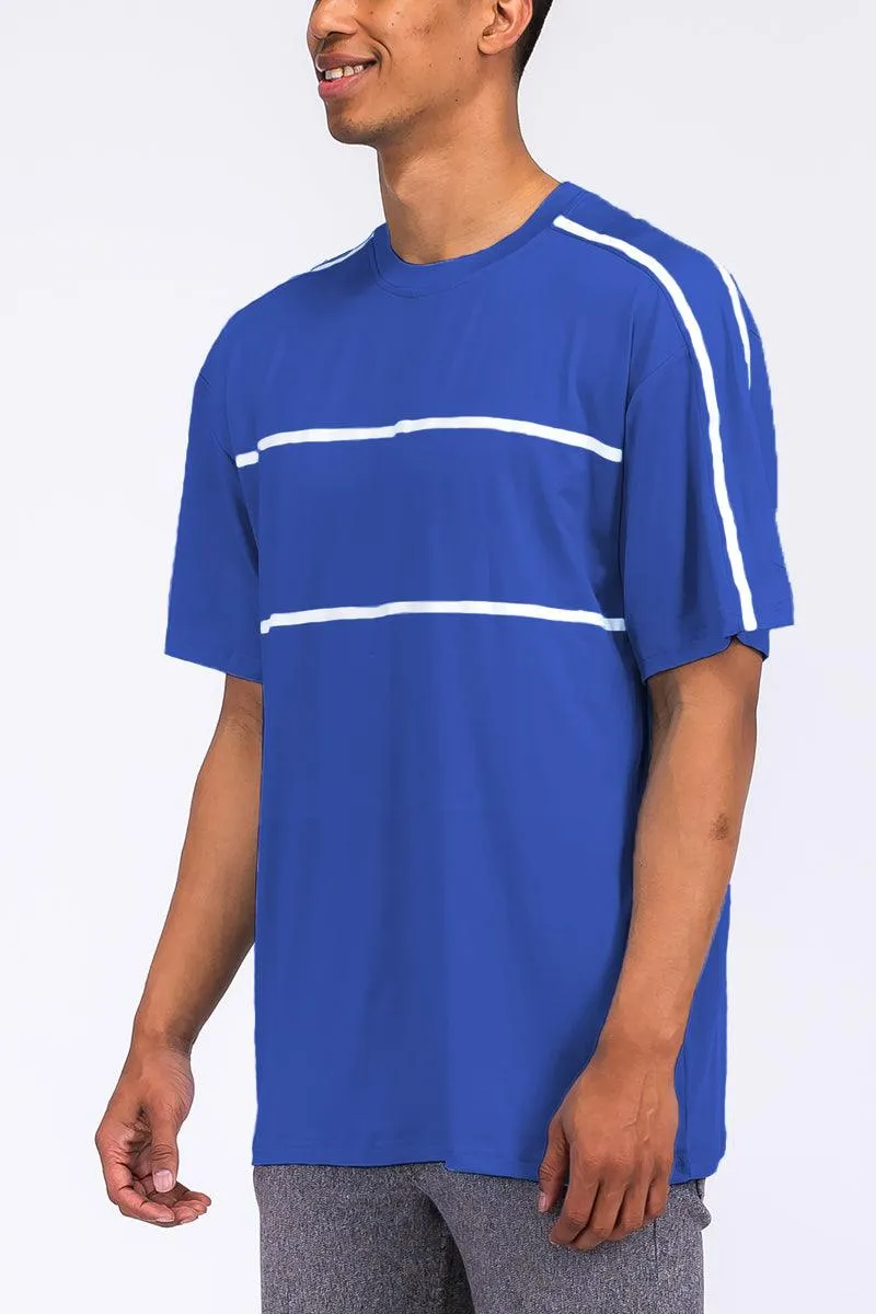 Blue Jordan Tshirt Short Set