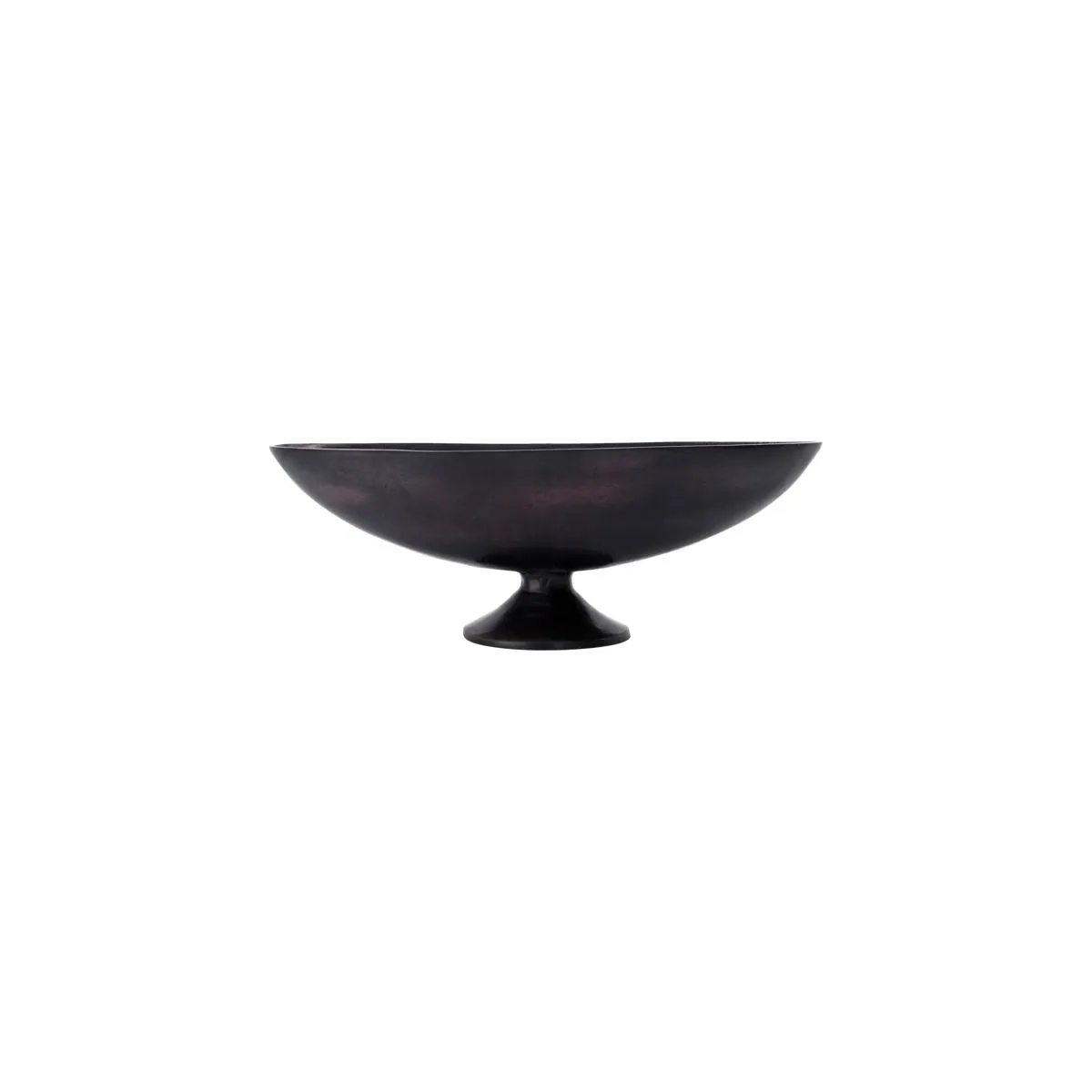 Bronzed Oval Decorative Bowl
