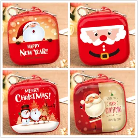 Christmas Square Mini-pocket Wallet