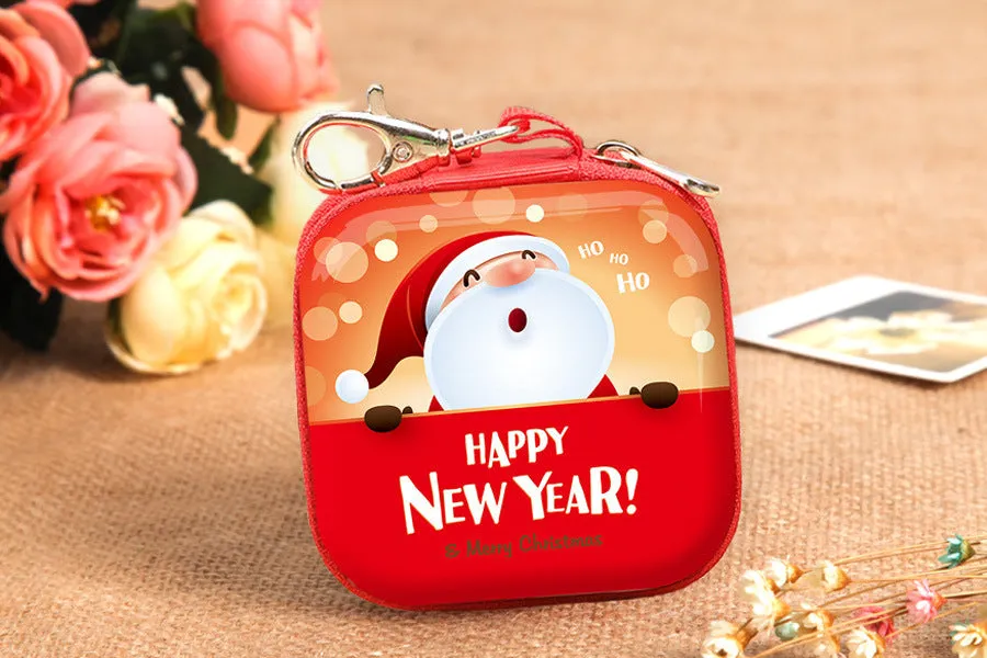 Christmas Square Mini-pocket Wallet