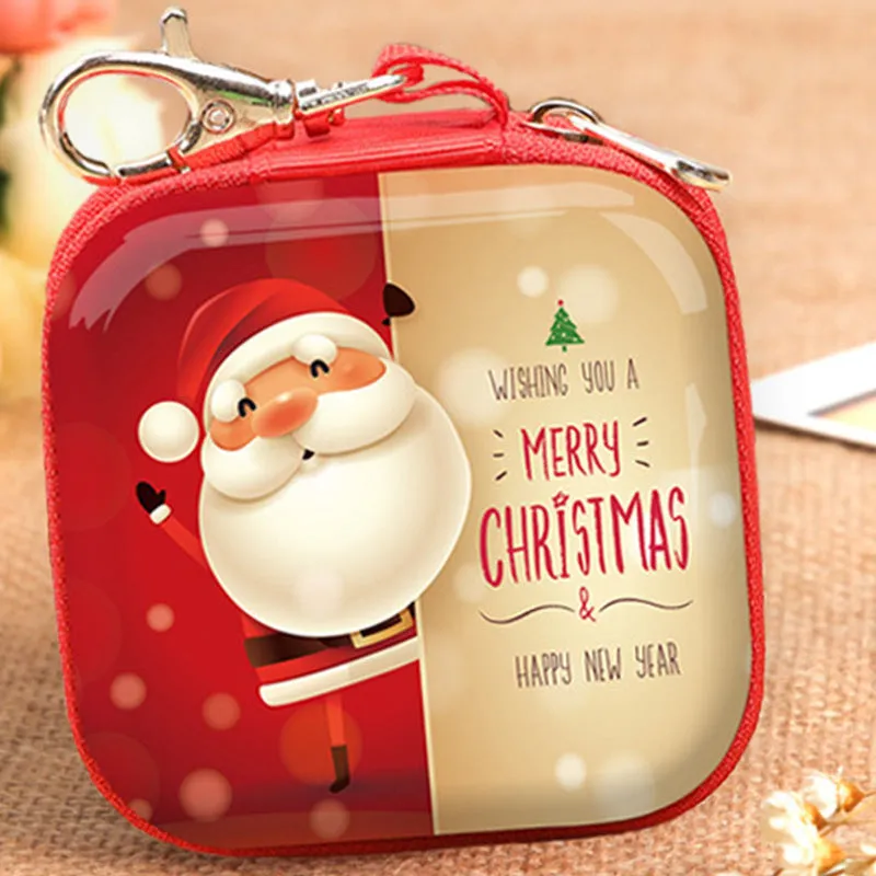 Christmas Square Mini-pocket Wallet