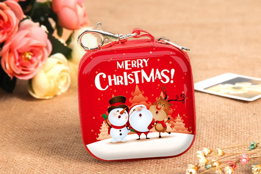 Christmas Square Mini-pocket Wallet