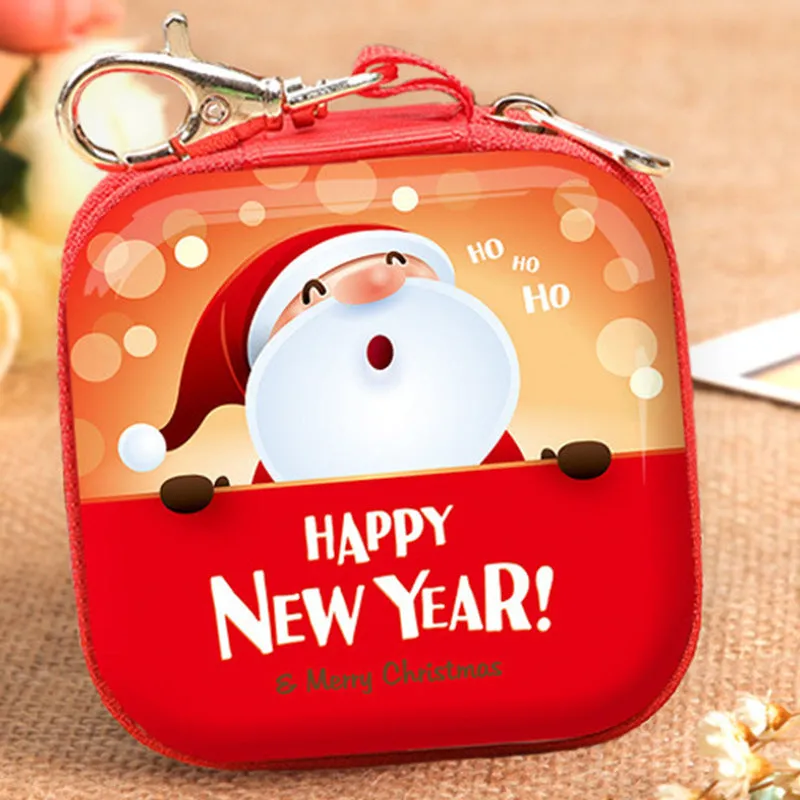 Christmas Square Mini-pocket Wallet