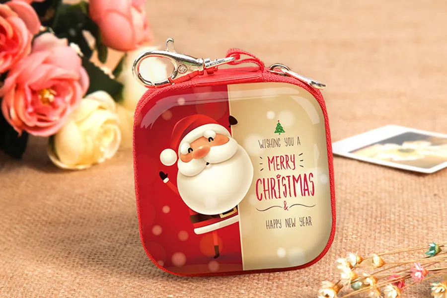Christmas Square Mini-pocket Wallet