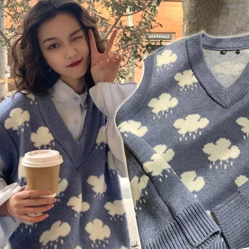 Cloud Sweater Vest