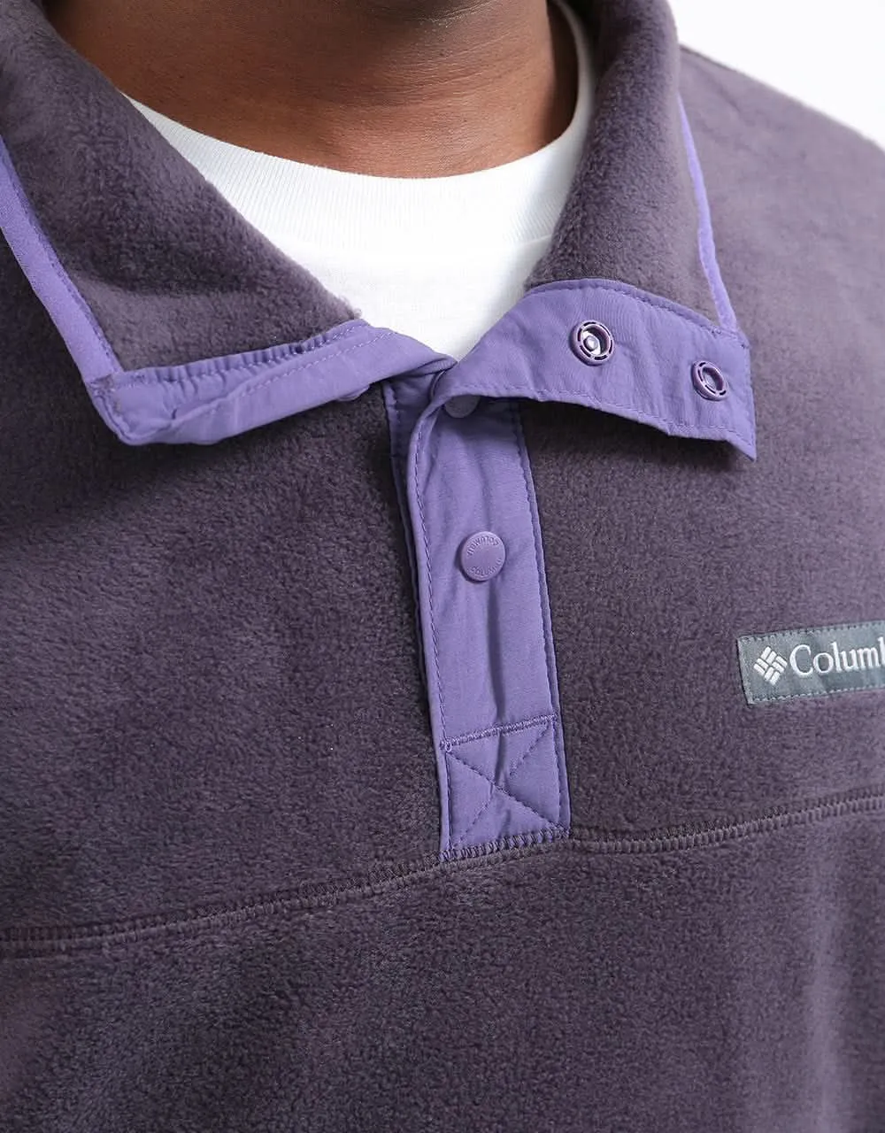 Columbia Steens Mountain Half Snap Fleece - Dark Purple