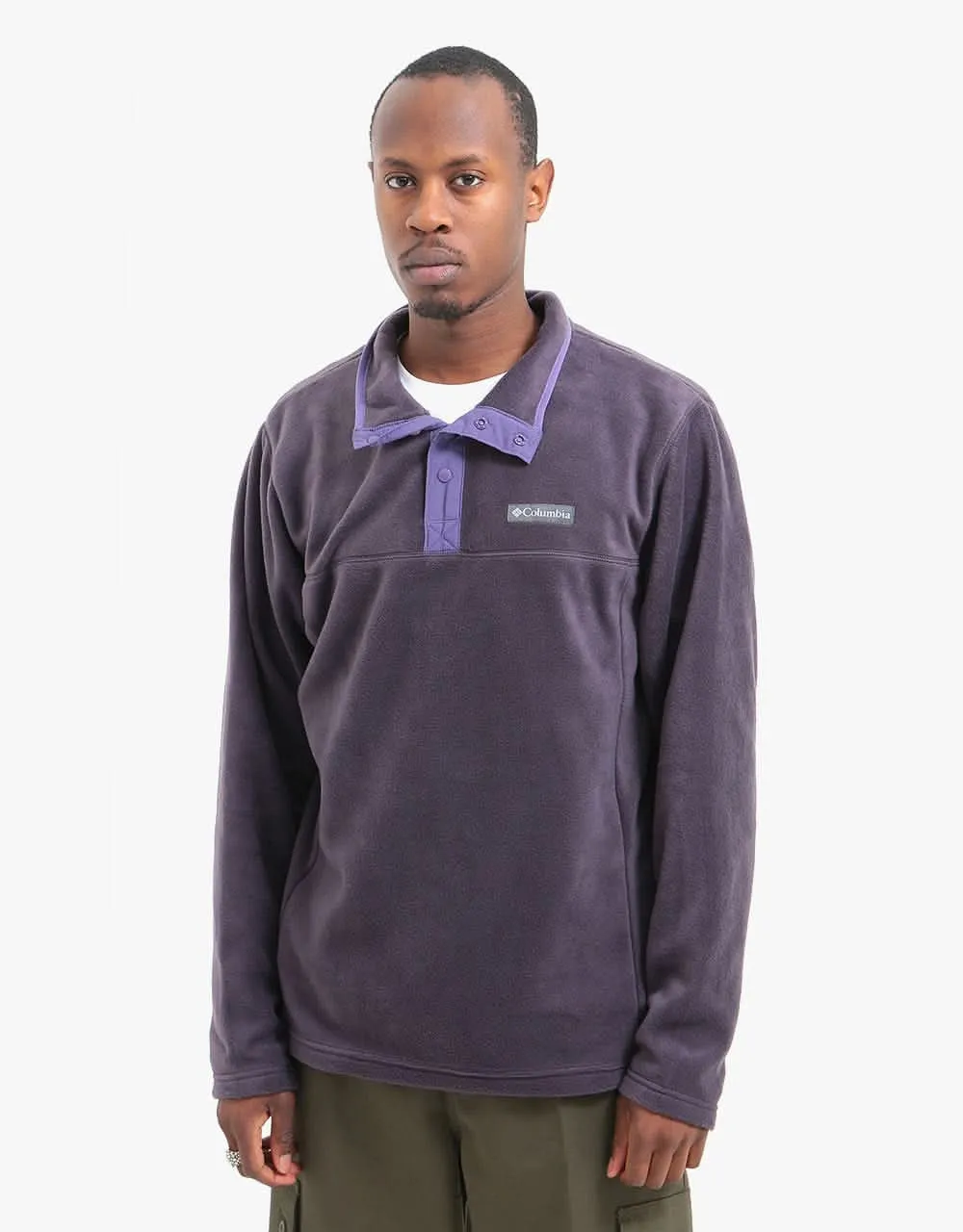Columbia Steens Mountain Half Snap Fleece - Dark Purple