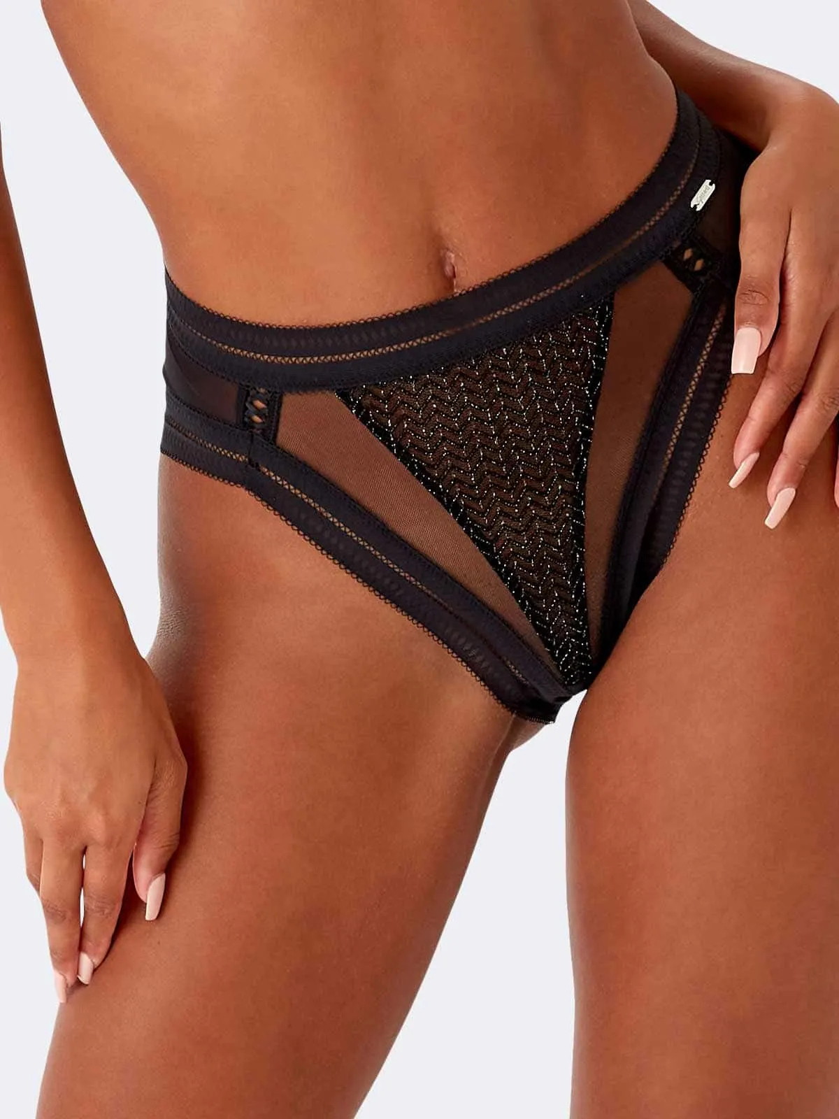 Contradiction High Waisted Brazilian Panties